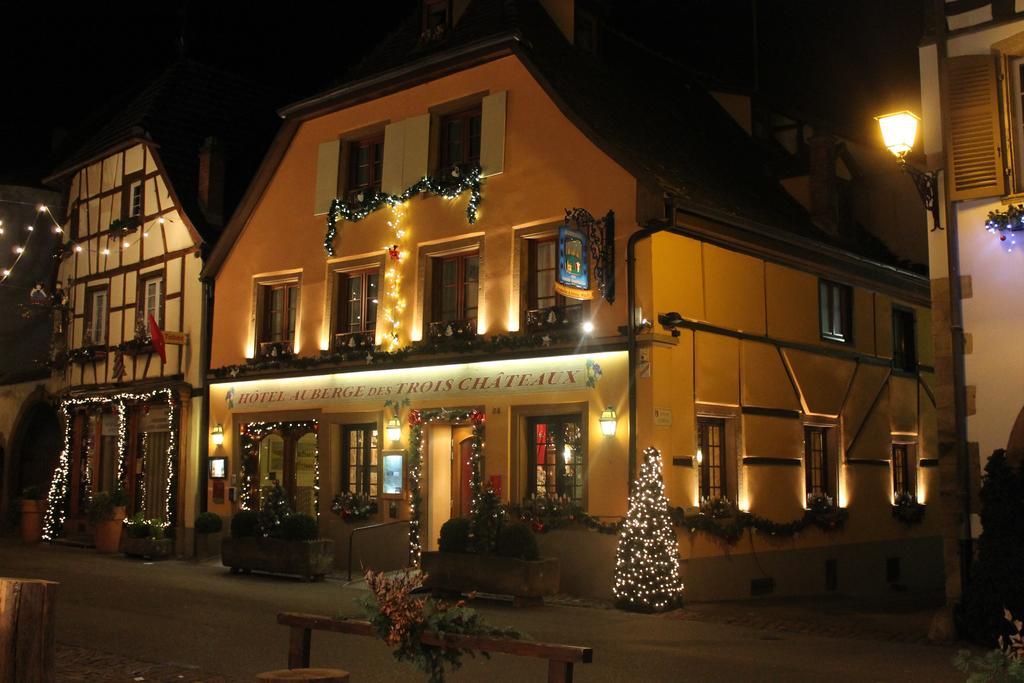Auberge des Trois Châteaux Eguisheim Exterior foto